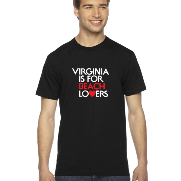 Beach Lovers Black t-shirt Thumbnail