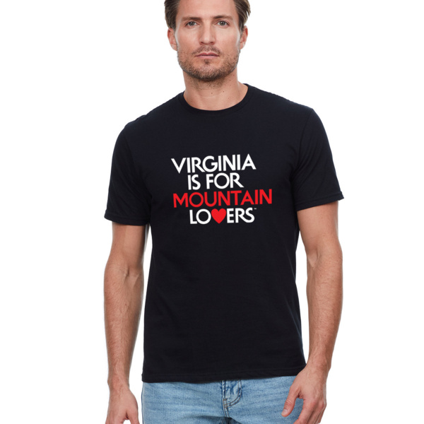 Mountain Lovers Black T-shirt Thumbnail