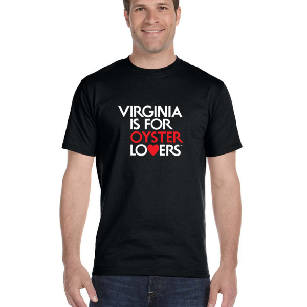 Oyster Lovers Black T-shirt Thumbnail
