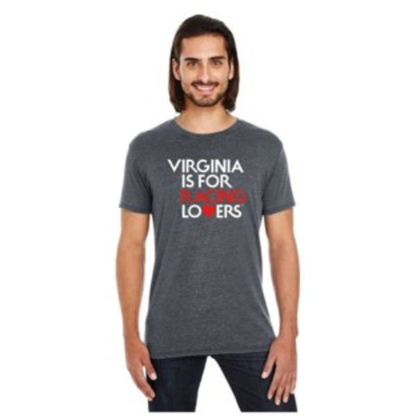 Racing Lovers T-shirt, Charcoal Thumbnail
