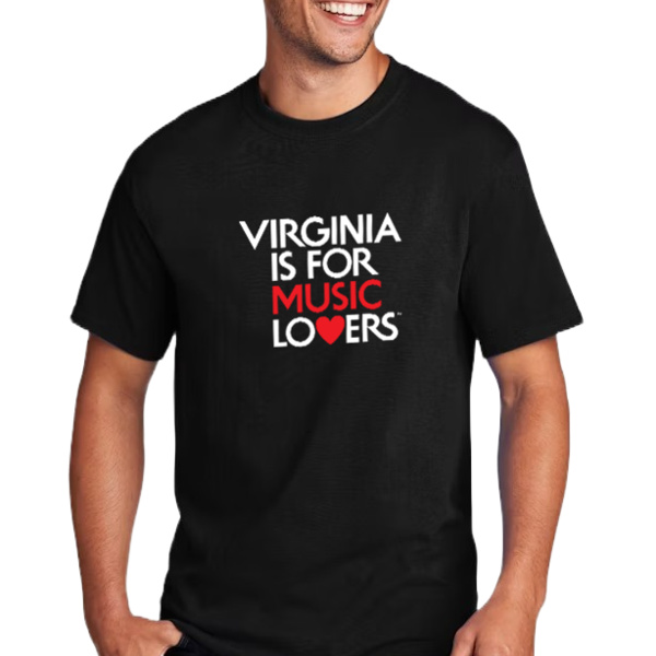 Music Lovers Black T-Shirt Thumbnail