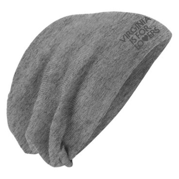 Knit Beanie, Light Gray Thumbnail