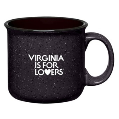 Camp Mug, 15 oz, Black Thumbnail