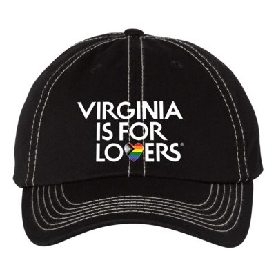 Progressive Baseball Hat with contrast stitching Thumbnail