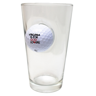 Golf Ball Pint Glass Thumbnail