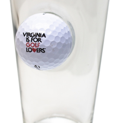 Golf Ball Pint Glass Thumbnail