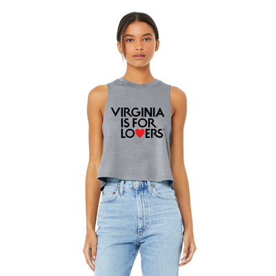 Women's Racerback Crop Tank Thumbnail