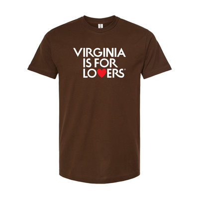 Virginia is for Lovers  T-shirt, Brown Thumbnail