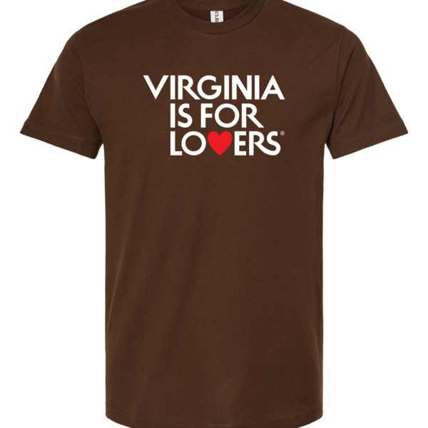 Virginia is for Lovers  T-shirt, Brown Thumbnail