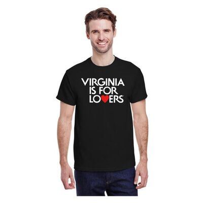 Virginia is for Lovers T-Shirt, Black Thumbnail