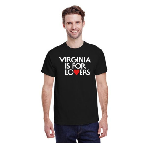 Virginia is for Lovers T-Shirt, Black Thumbnail