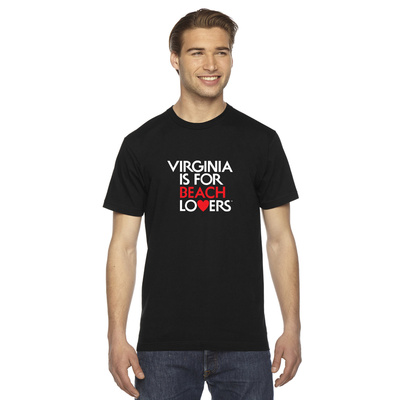 Beach Lovers Black t-shirt Thumbnail
