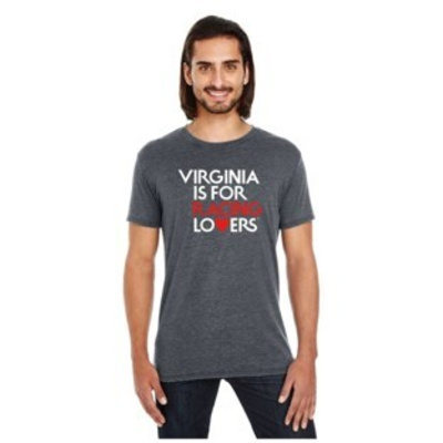 Racing Lovers T-shirt, Charcoal Thumbnail