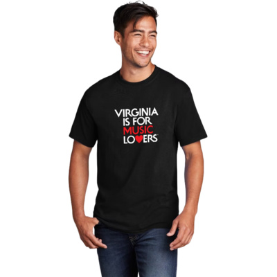 Music Lovers Black T-Shirt Thumbnail