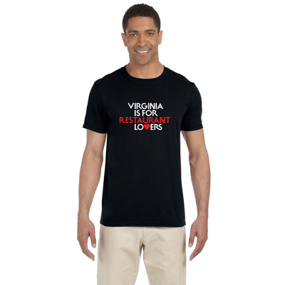 Restaurant Lovers T-Shirt, Black Thumbnail