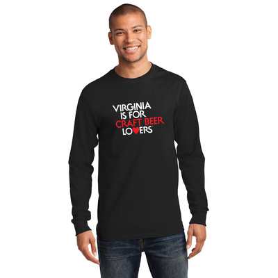 Craft Beer Lovers Black Long Sleeve T-Shirt Thumbnail