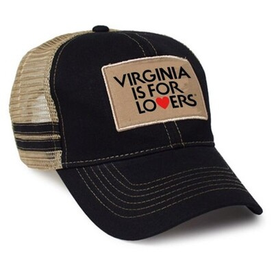 Trucker Hat, Black/Tan Thumbnail