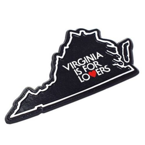 Virginia State-shaped Magnet Thumbnail