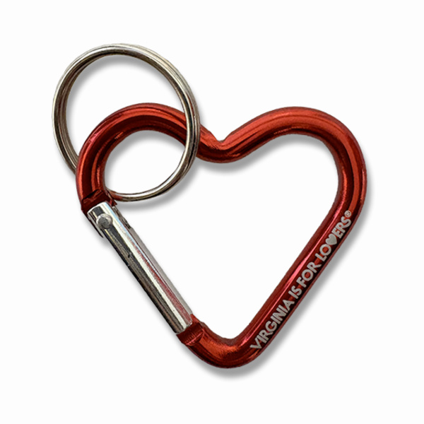 Carabiner, Red Heart Thumbnail