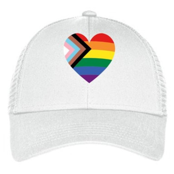 White Progressive Trucker Hat Thumbnail