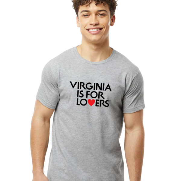 Virginia is for Lovers T-Shirt, Grey Heather Thumbnail