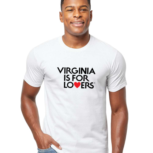 Virginia is for Lovers T-Shirt, White Thumbnail