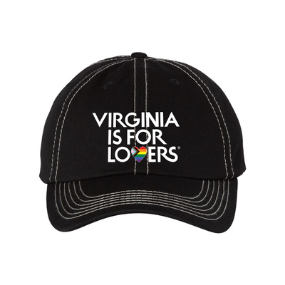 Progressive Baseball Hat with contrast stitching Thumbnail