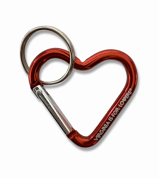 Carabiner, Red Heart